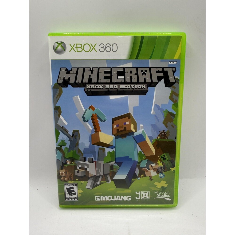 Minecraft Xbox 360 Edition Microsoft Xbox 360 Game CIB Tested E10+ 2013 Mojang